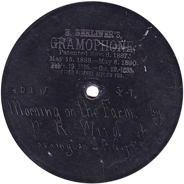 Berliner's Gramophone 401 W